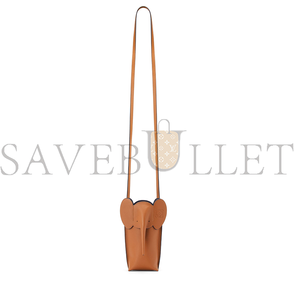 LOEWE ELEPHANT POCKET IN CLASSIC CALFSKIN C623B02X04 (18*8*4cm)